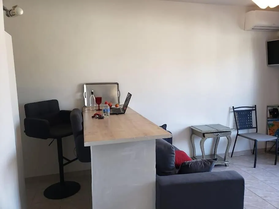 Studio En Residence Piscine Tennis Villeneuve-Loubet Franciaország